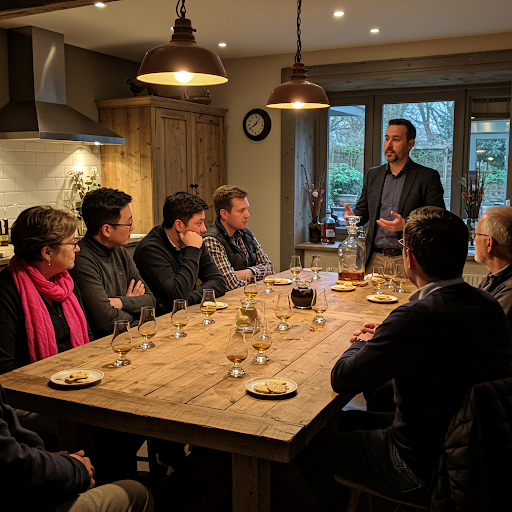 Whiskey tasting event